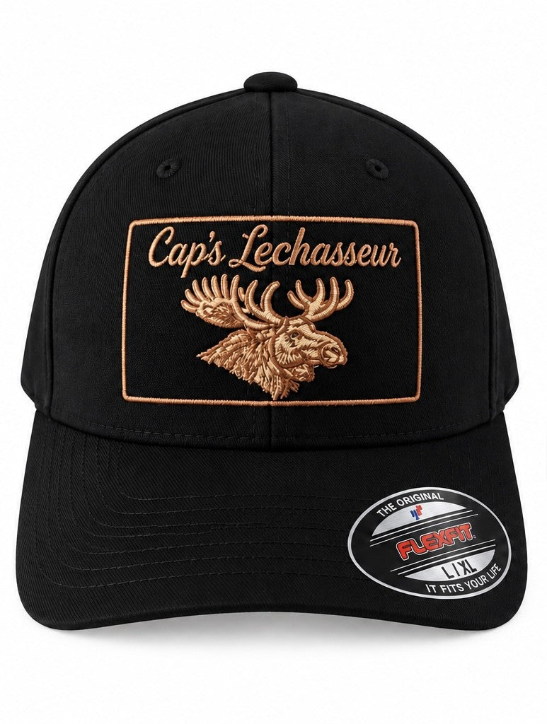Casquette FlexFit Noir – Cap's Lechasseur